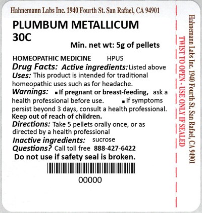 Plumbum Metallicum 30C 5g.jpg Plumbum Metallicum 30C 5g - Plumbum Metallicum 30C 5g